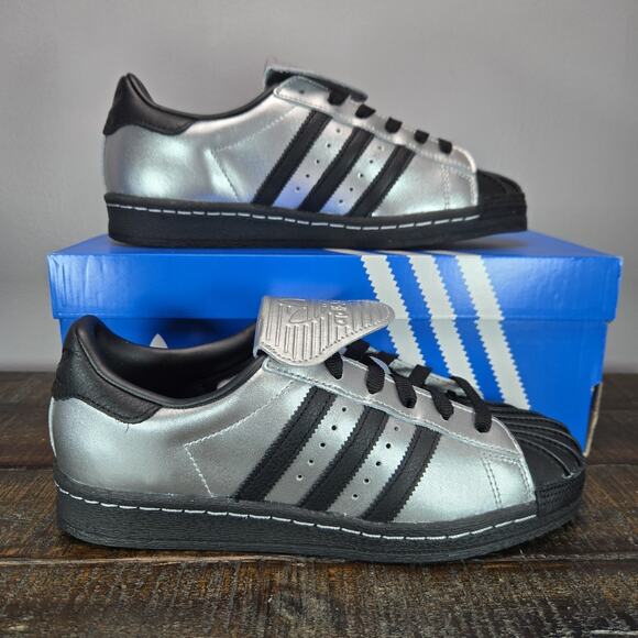 ◆adidas◆ Superstar 82 Silver Black JH5669 4_9223bd36-941d-4298-a2c9-